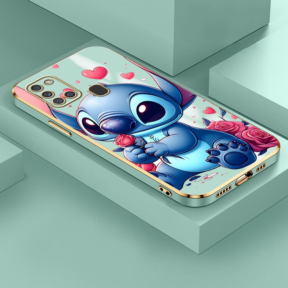 Capa Para Samsung Galaxy A21S Capinha Case Stitch Desenho Capas De Celular Divertida Gloss 1993