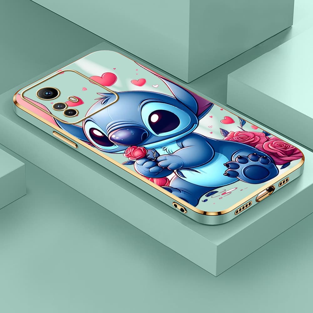 Capa Para Xiaomi Redmi Note 12S Capinha Case Stitch Desenho Capas De Celular Divertida Gloss 1993