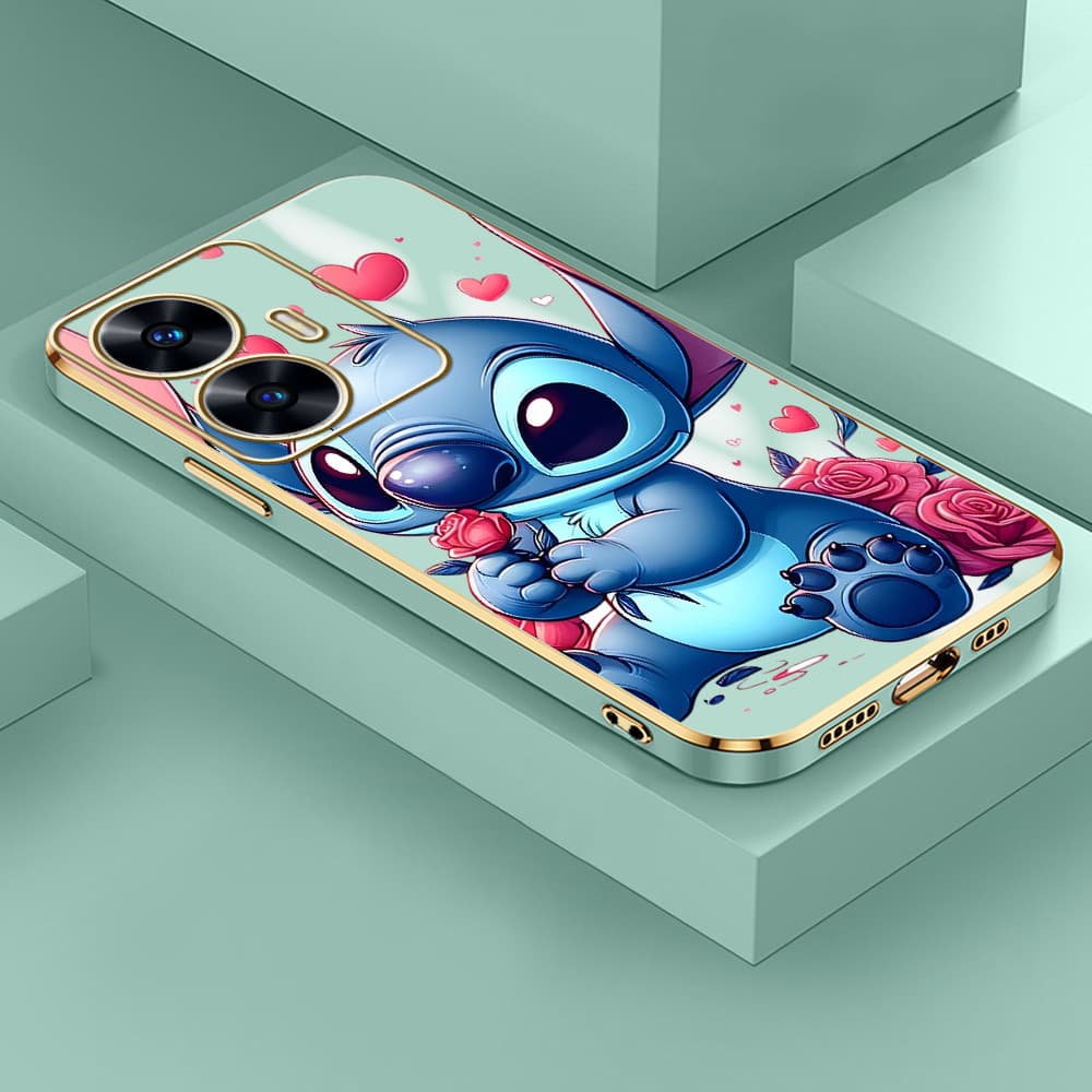 Capa Para Realme C55 Narzo N55 Capinha Case Stitch Desenho Capas De Celular Divertida Gloss 1993