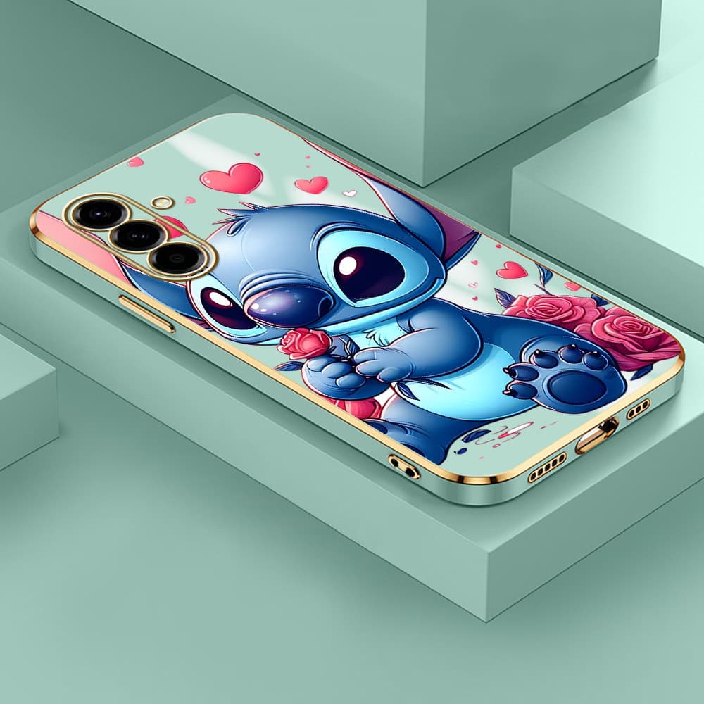 Capa Para Samsung Galaxy A56 A36 5G Capinha Case Stitch Desenho Capas De Celular Divertida Gloss 1993