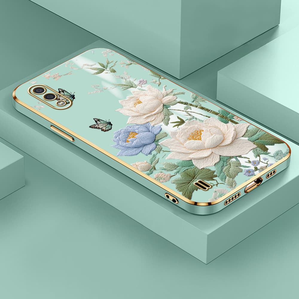 Capa Para Samsung Galaxy A01 Capinha Case Flor Criativa Capas De Celular Divertida Gloss 1916