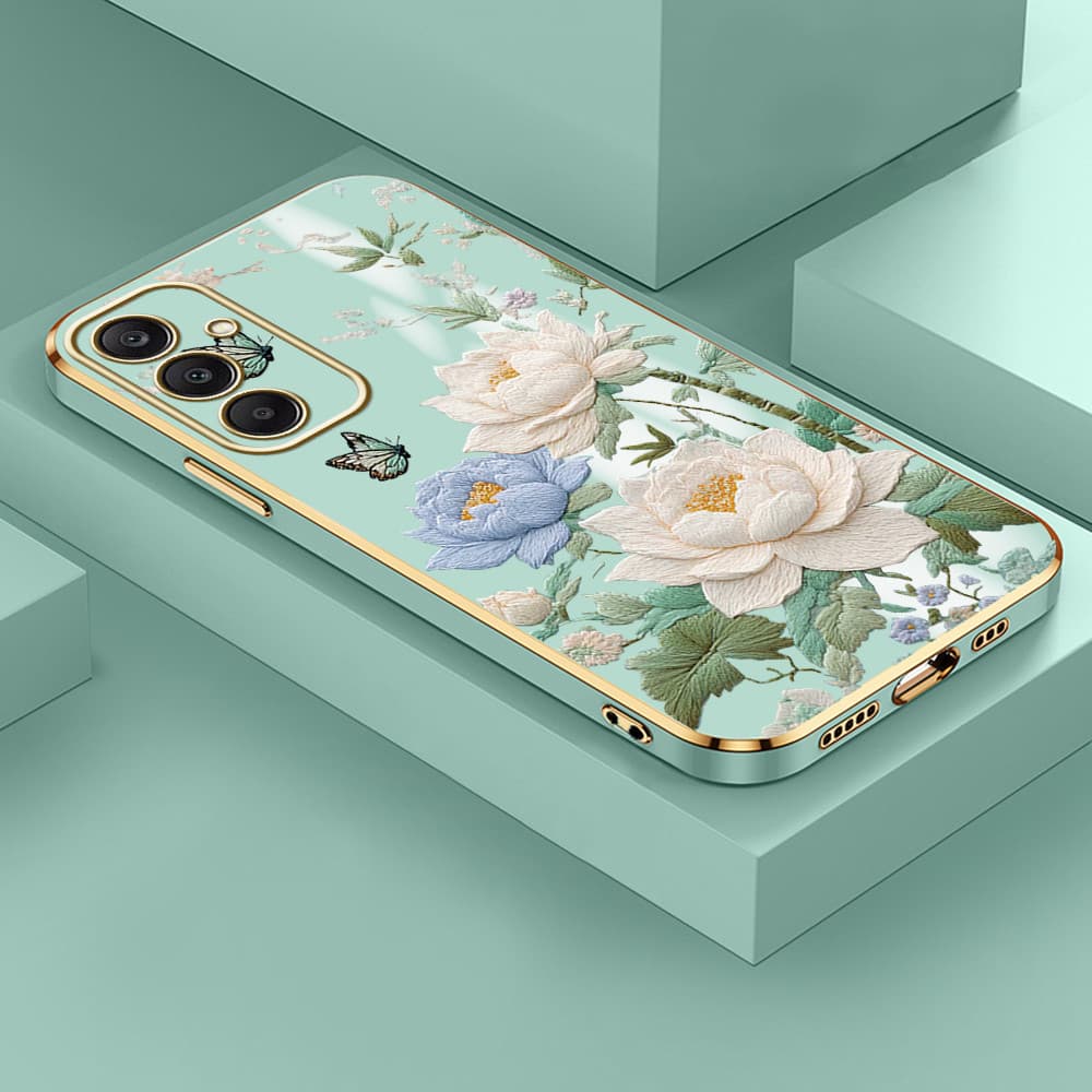 Capa Para Samsung Galaxy A25 5G Capinha Case Flor Criativa Capas De Celular Divertida Gloss 1916