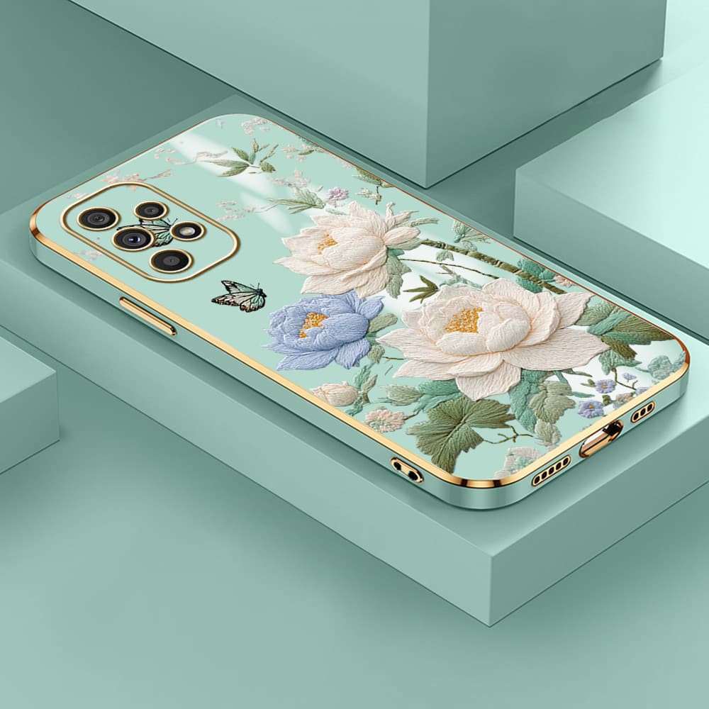 Capa Para Samsung Galaxy A53 5G Capinha Case Flor Criativa Capas De Celular Divertida Gloss 1916