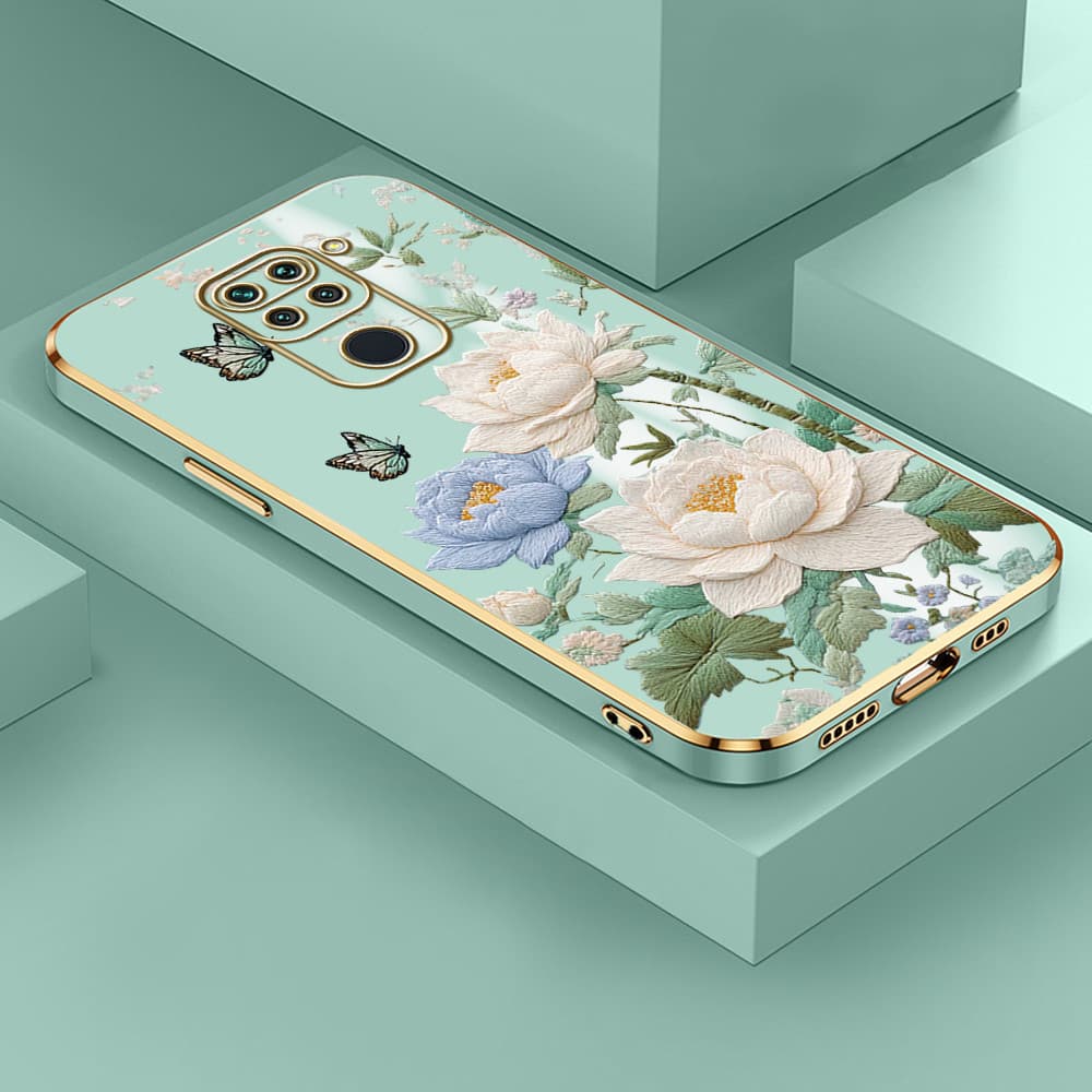 Capa Para Xiaomi Redmi Note 9 Capinha Case Flor Criativa Capas De Celular Divertida Gloss 1916