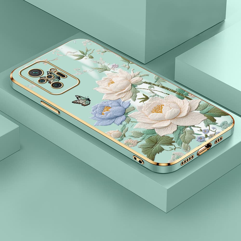 Capa Para Xiaomi Redmi Note 10 Pro Capinha Case Flor Criativa Capas De Celular Divertida Gloss 1916