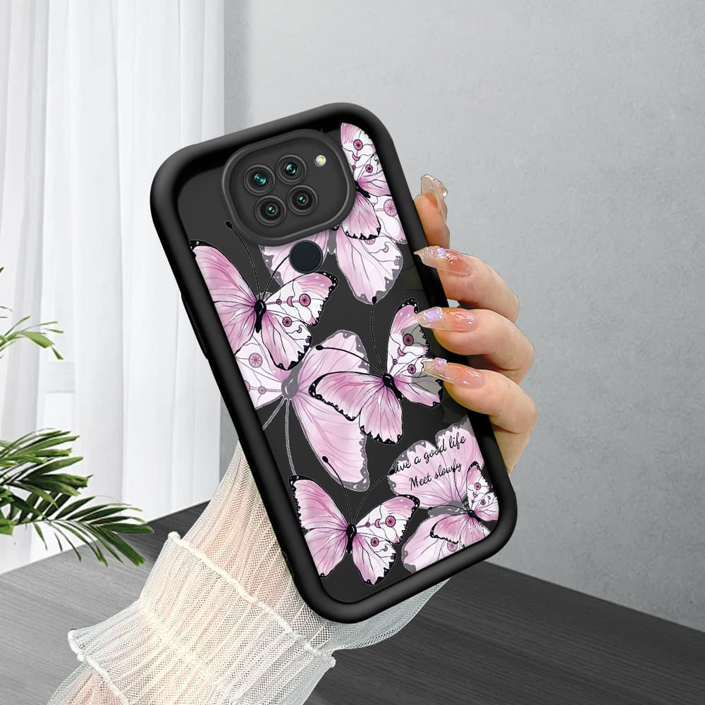 Capinha Para Xiaomi Redmi Note 9 Capa De Celular Macia Silicone Protetora Preta Case BTY 5066