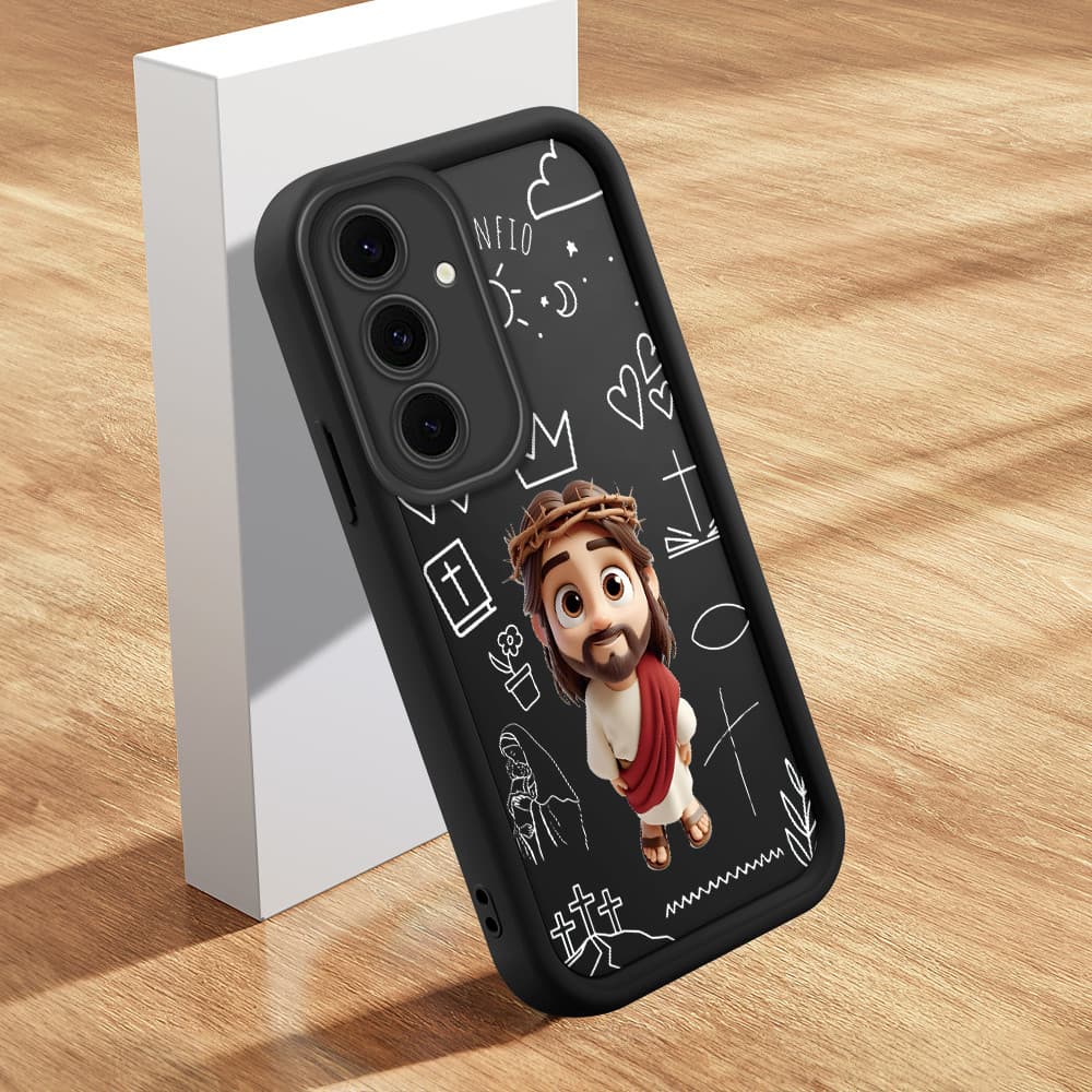 Capinha Para Samsung Galaxy S24 FE 5G Capa De Celular Macia Silicone Protetora Preta Case BTY 6128
