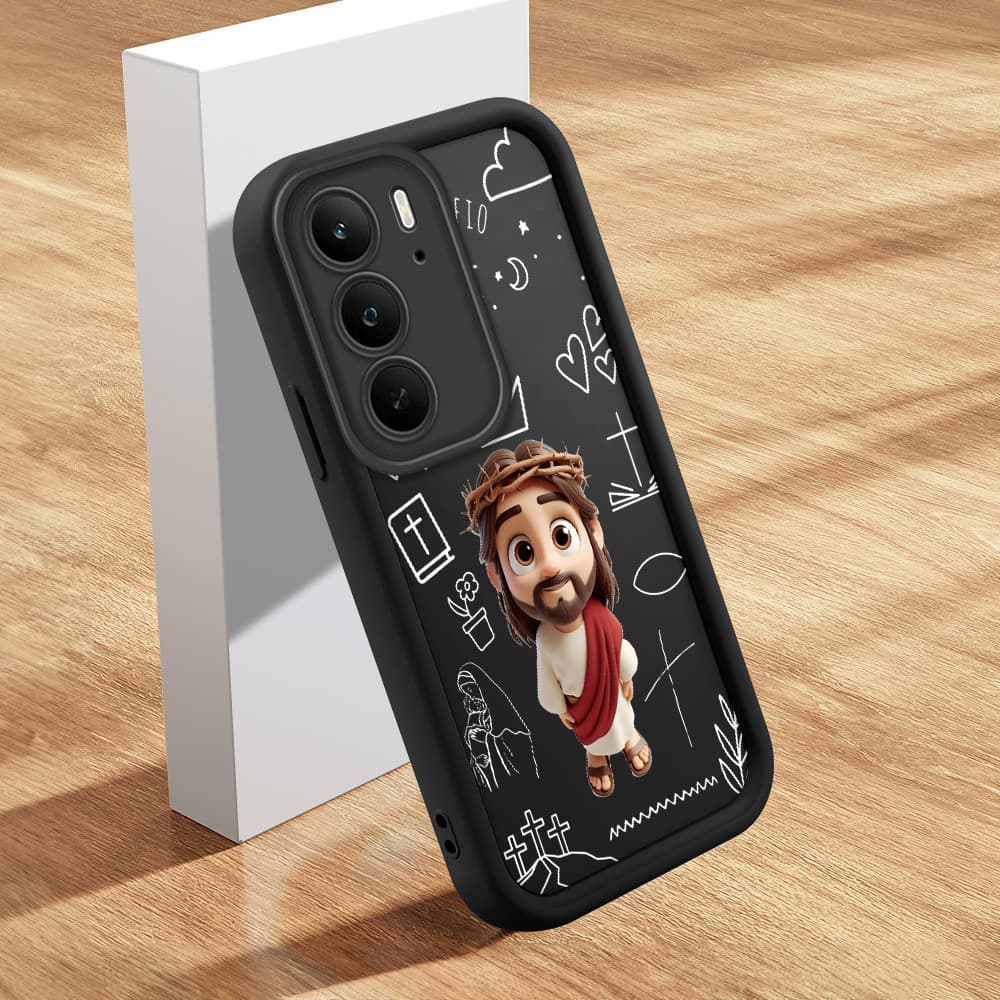Capinha Para Realme C75 C75X 4G Capa De Celular Macia Silicone Protetora Preta Case BTY 6128