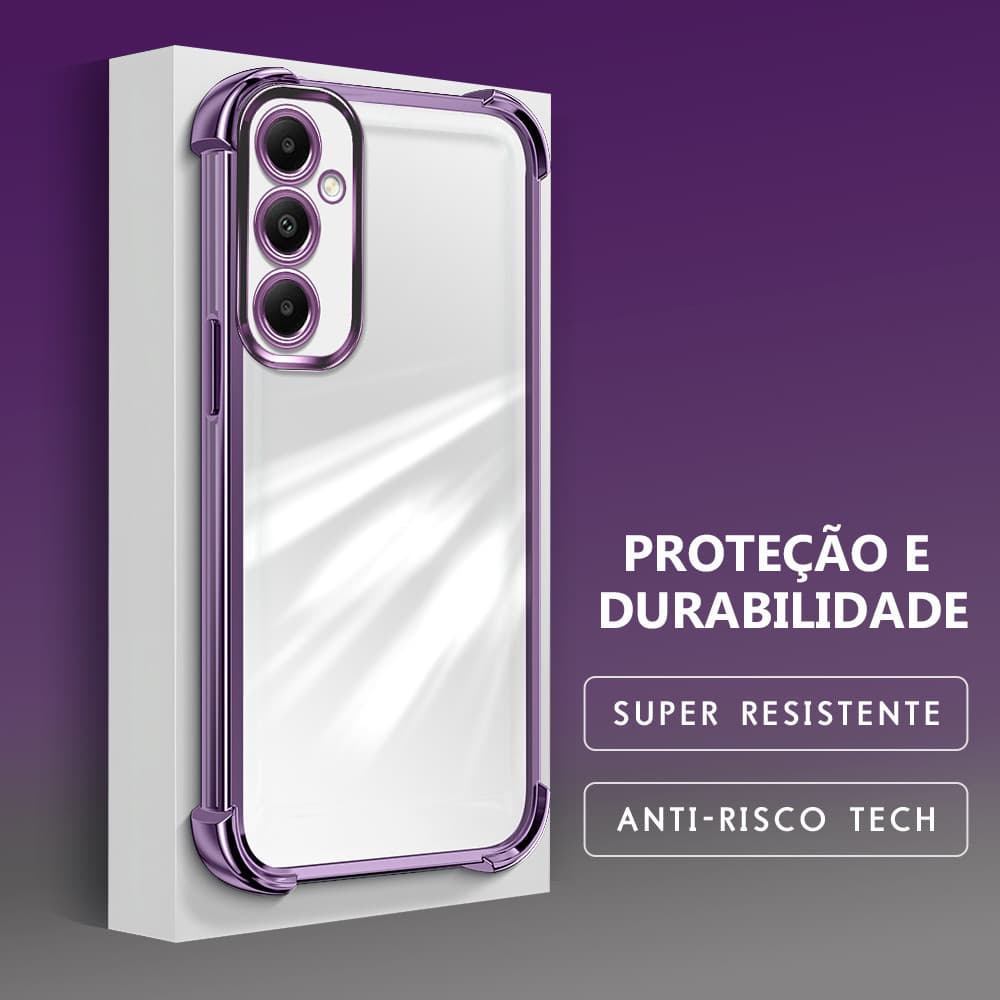 Capinha Para Samsung Galaxy A05S Capa Transparente De Celular Silicone Anti Impacto Protetora De Telefone Case FS0000
