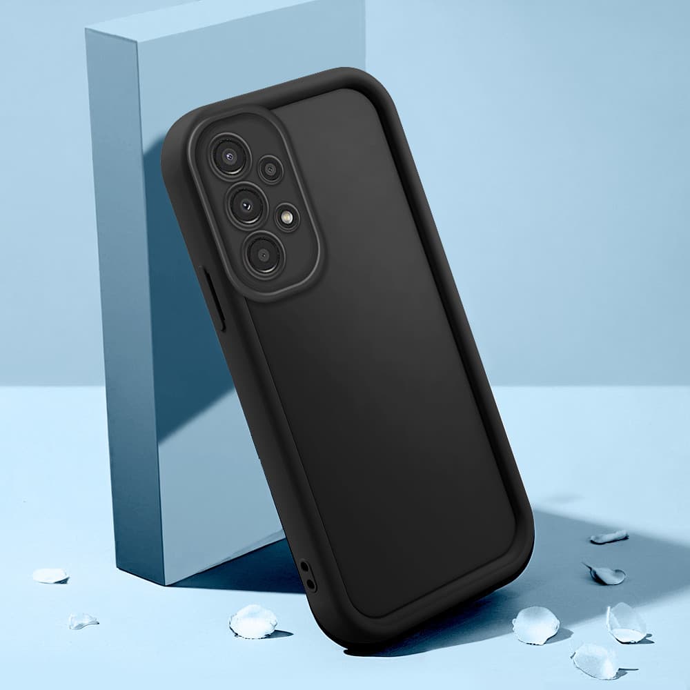 Capinha Para Samsung Galaxy A13 4G Capa de Silicone Minimalista Preta TY5000
