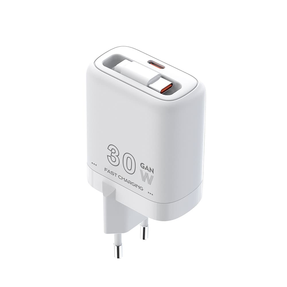 Carregador Life Retrátil 30W USB-C PD Rápido Celular Table