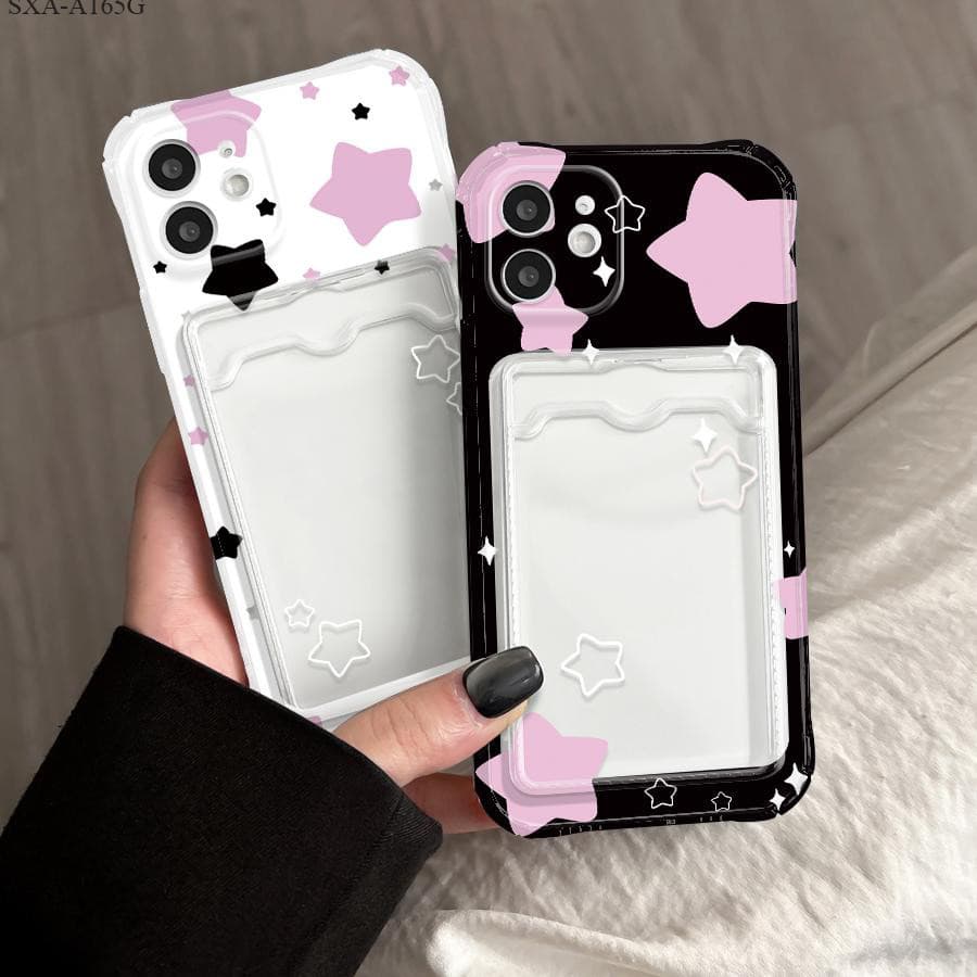 Capa Card Para Samsung Galaxy A17 A16 A15 A14 A13 A12 4G 5G Capinha Silicone 6084 KBK