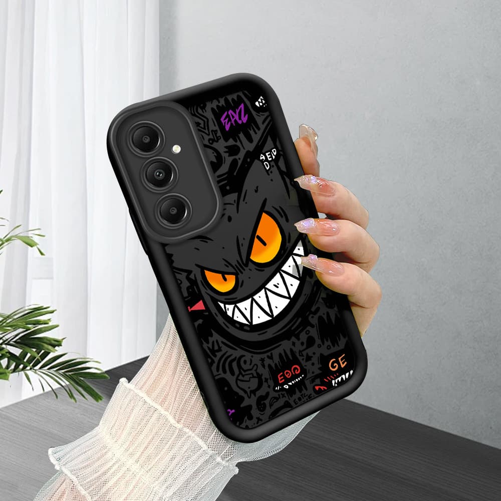 Capinha Macia Silicone Protetora Preta Case Para Samsung Galaxy A05S Capa De Celular BTY 5239