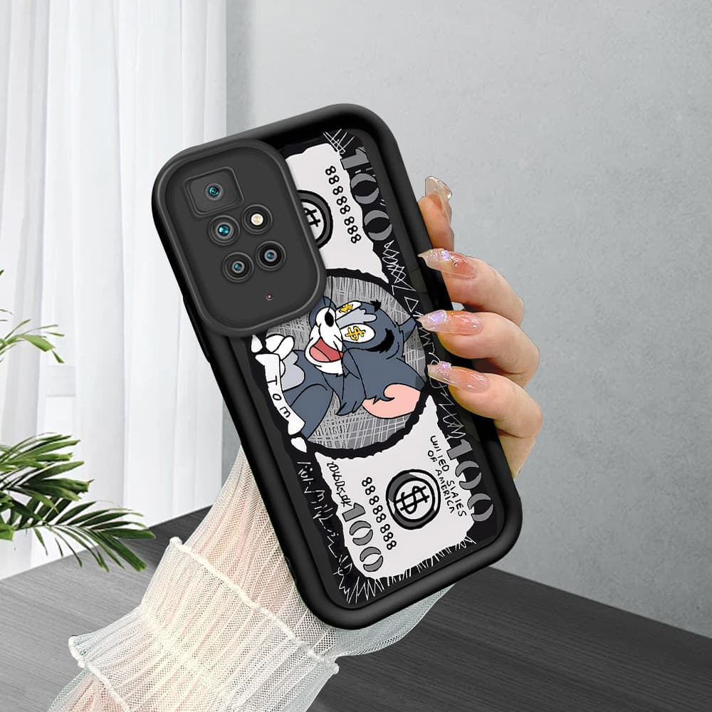 Capinha Macia Silicone Protetora Preta Case Para Xiaomi Redmi 10 Capa De Celular BTY 5782