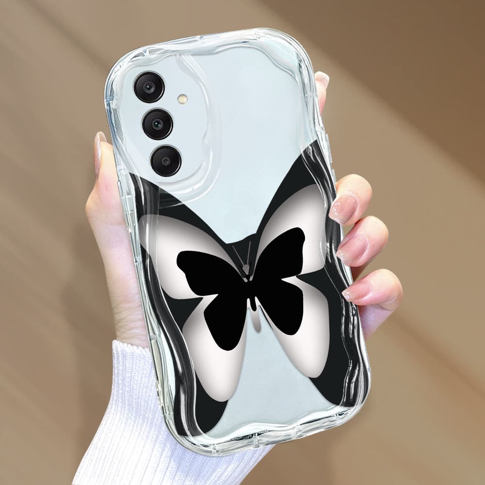 Capa Para Samsung Galaxy A15 4G 5G Capinha De Silicone Macia Celular Protetora Textura Com Creme 3227 Case NYW