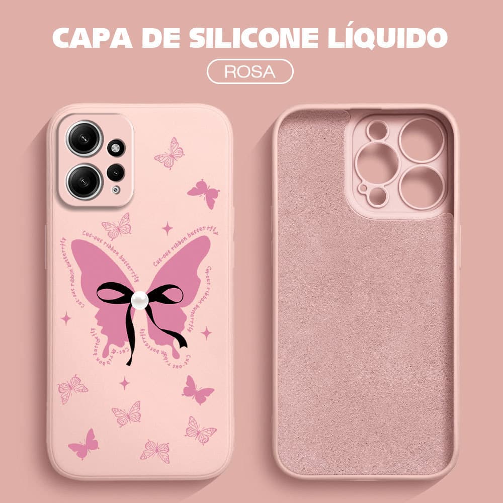 Capinha Silicone Para Xiaomi Redmi Note 12 4G Capa De Celular Anti Choque Capinhas Macia Case YT 0114