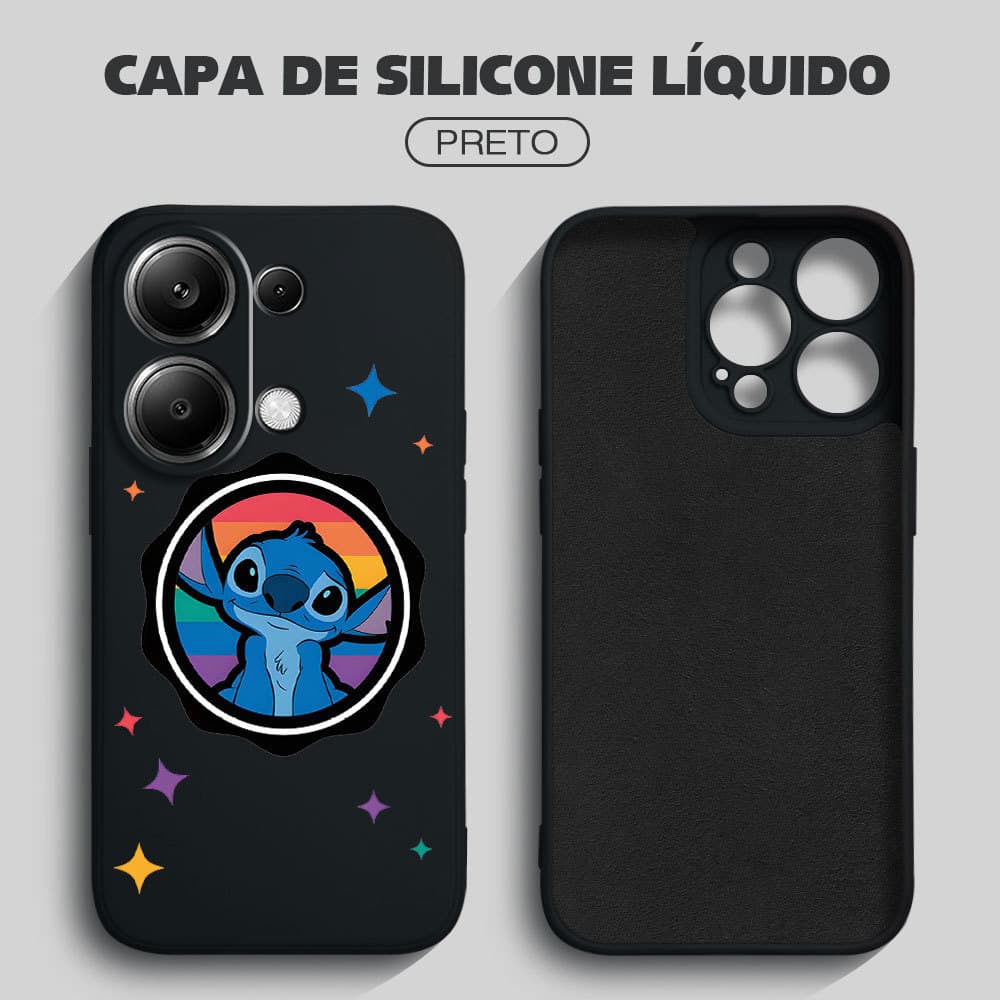 Capinha Silicone Para Xiaomi Poco M6 Pro 4G Capa De Celular Anti Choque Capinhas Macia Case YT 0125