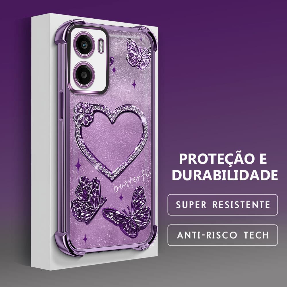 Capinha Para Motorola Moto G05 Capa De Celular Case Macia Anti Choque Transparente Protetora FS 0694