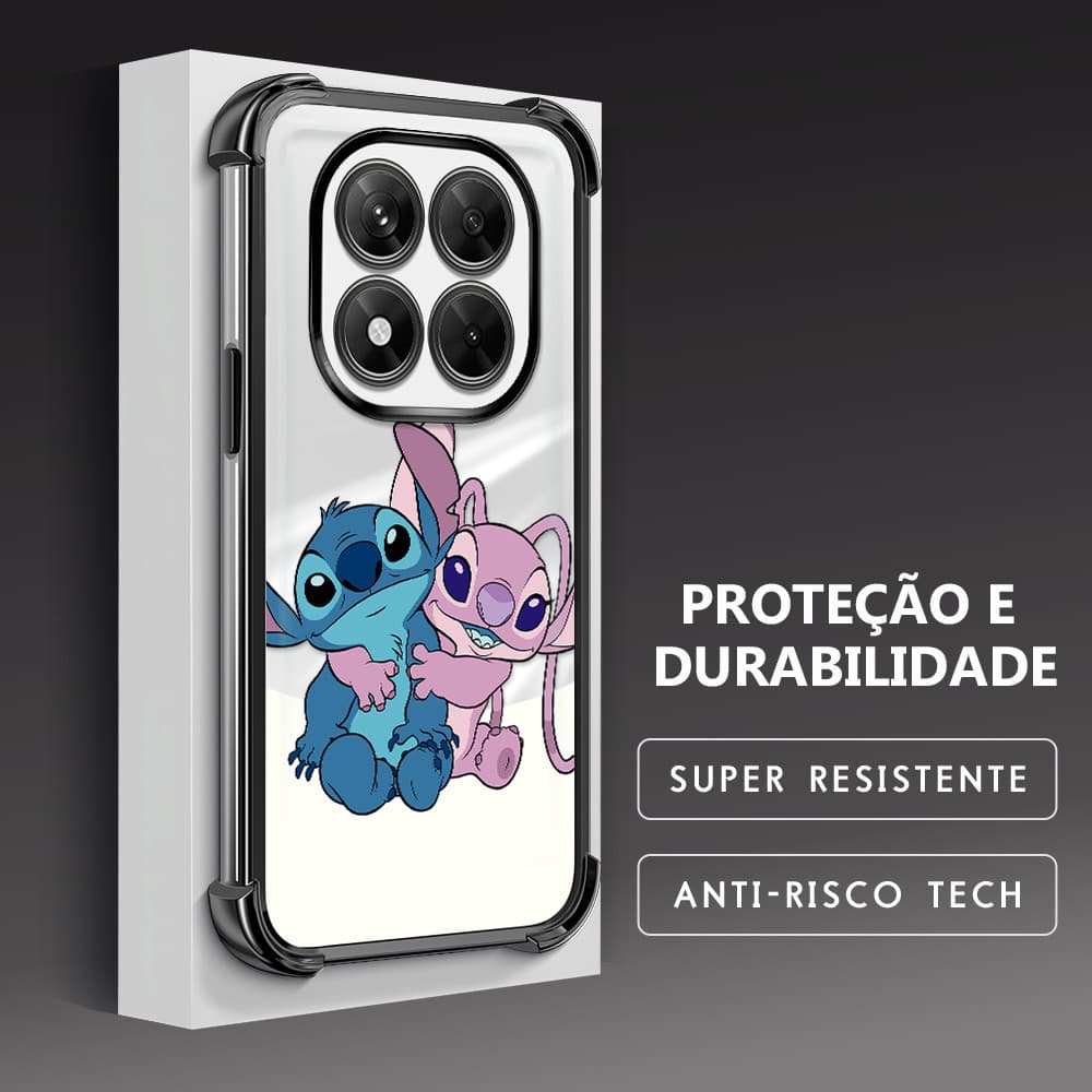 Capinha Capa Anti Impacto Transparente Luxo Para Xiaomi Redmi Note 14 Pro 5G Case De Celular SJ 0027