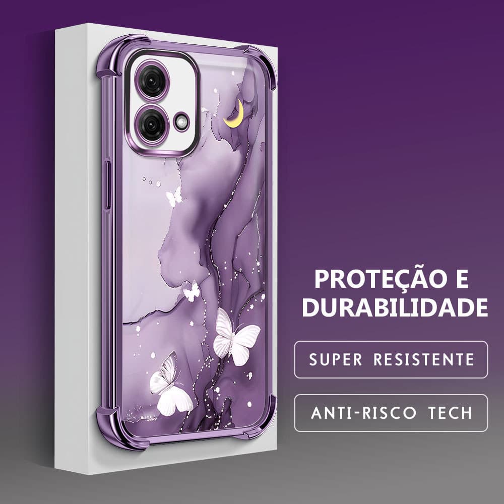 Capinha Para Motorola Moto G84 5G Capa De Celular Anti Impacto De Case FS0710