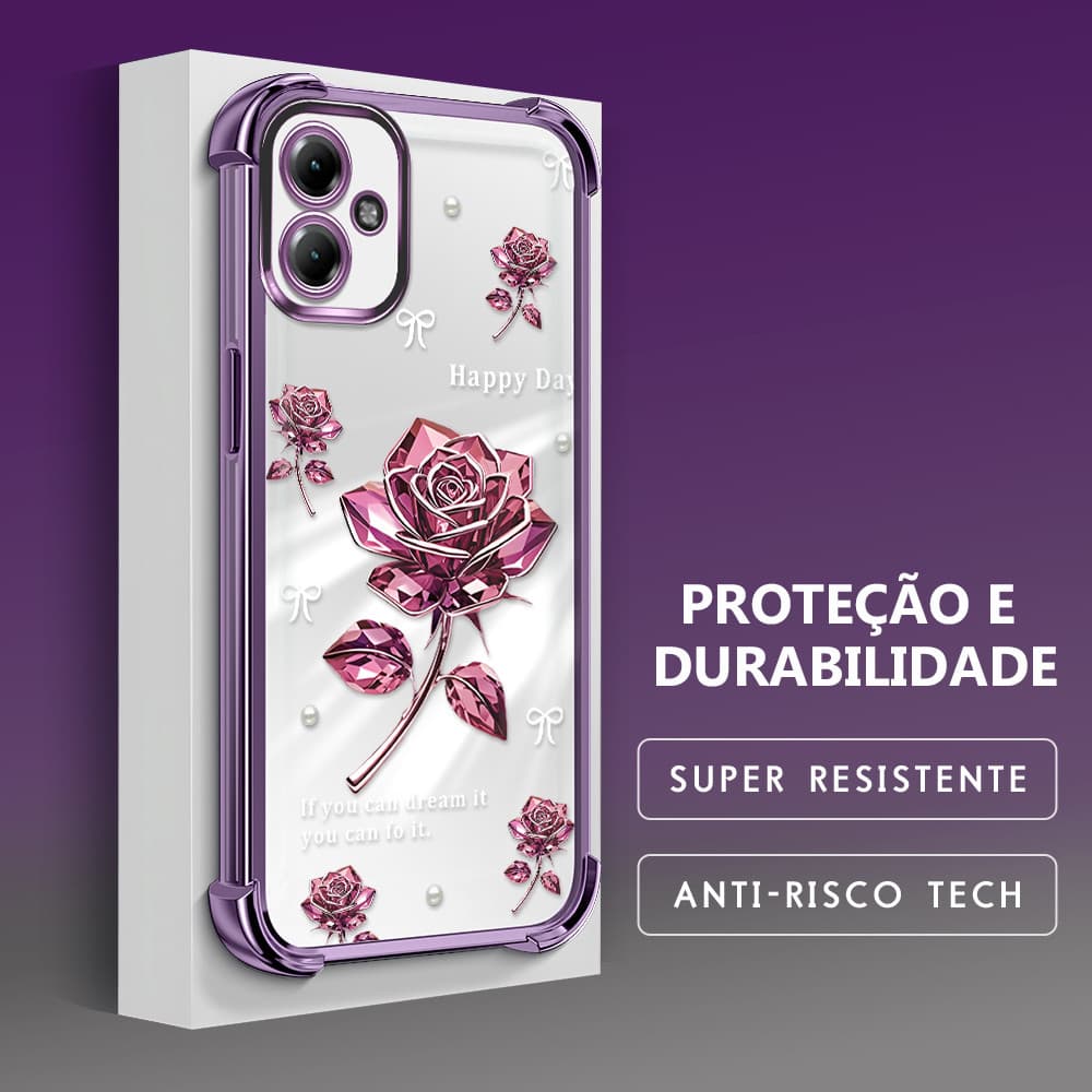 Capinha Para Motorola Moto G14 Anti Queda Capa Celular FS0342