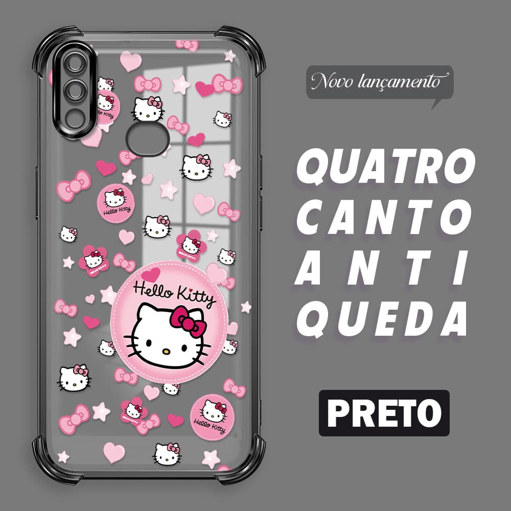 Capinha Capa Anti Impacto Transparente Luxo Para Samsung Galaxy A10S Case De Celular SJ 0127