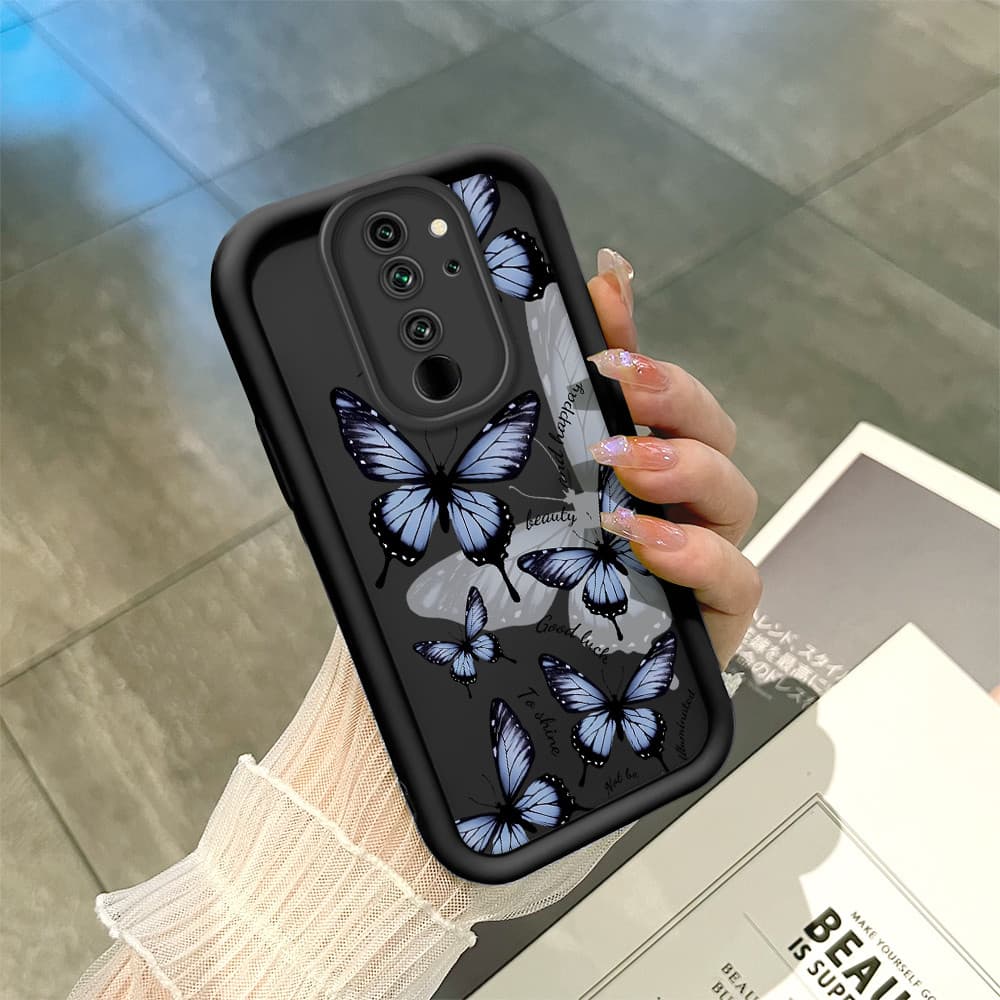 Capinha Para Xiaomi Redmi Note 8 Pro Preta Silicone De Celular Capa TY5066