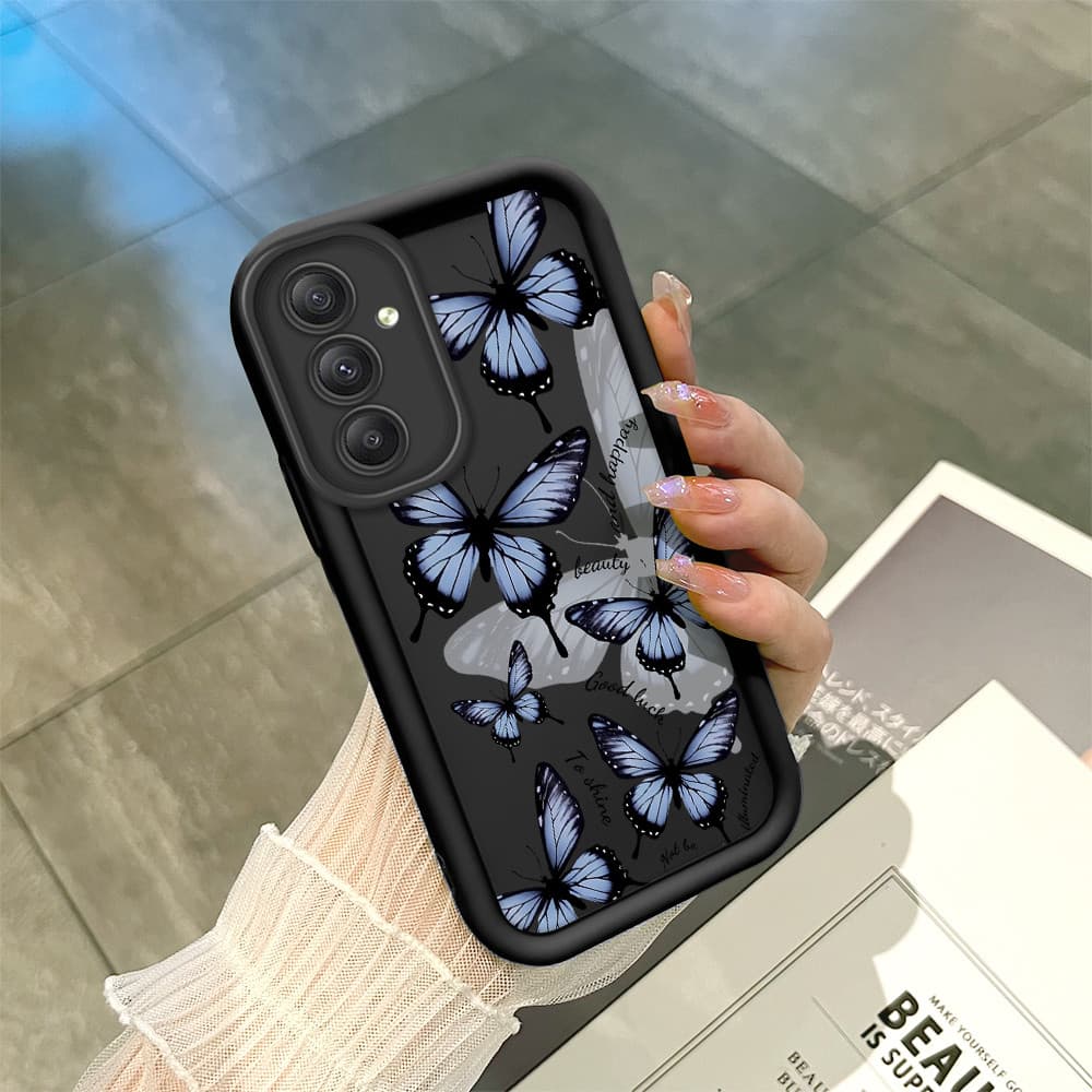 Capinha Para Samsung Galaxy A34 5G Preta Silicone De Celular Capa TY5066