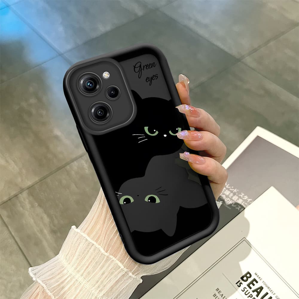 Capinha Para Xiaomi Poco X5 Pro 5G Preta Silicone De Celular Capa TY5557
