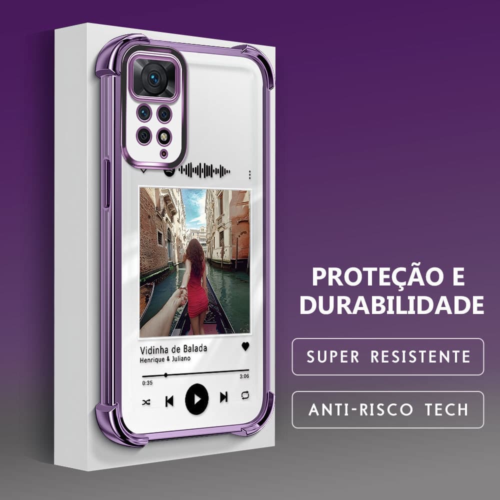 Capinha Para Xiaomi Redmi Note 12 Pro 4G Anti Queda Capa Celular FS0771