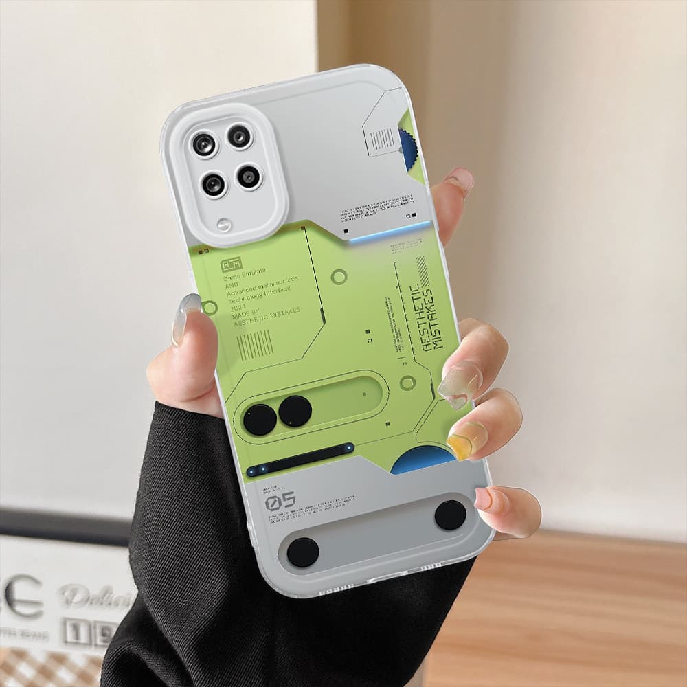 Capa Para Samsung Galaxy A12 M12 5G Capinha de Celular Macia Transparente com Proteção de Câmera TSY 0201