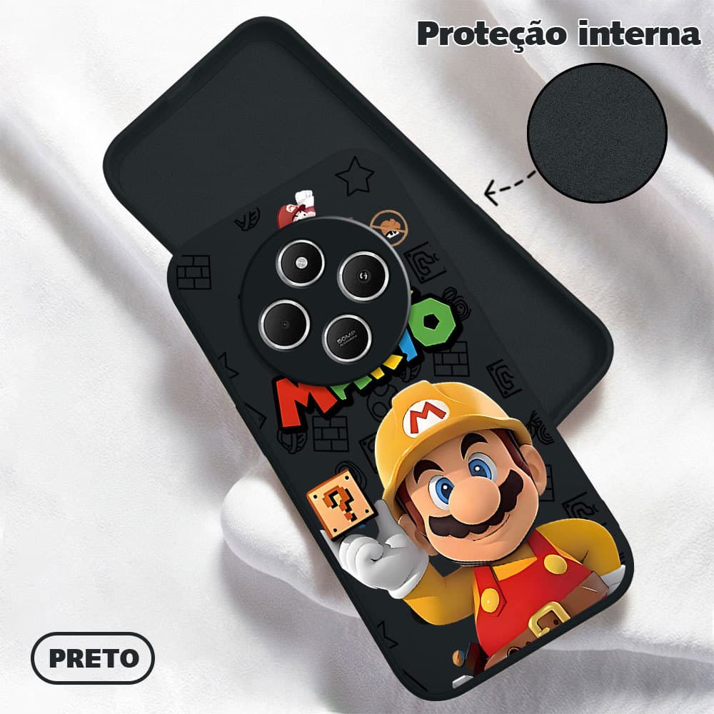 Capinha Silicone Para Xiaomi Redmi 14C A4 4G 5G Capa De Celular Anti Choque Capinhas Macia Case YT 0184