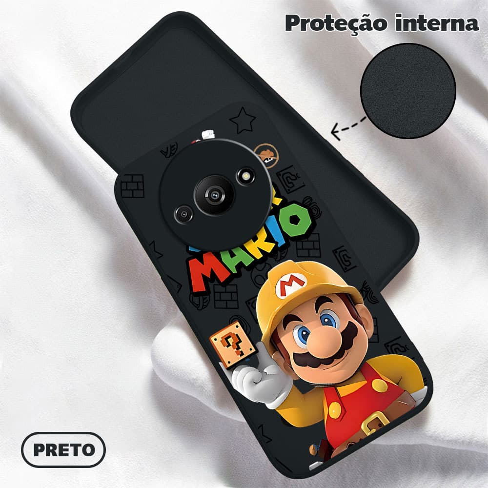 Capinha Silicone Para Xiaomi Redmi A3 A3X Capa De Celular Anti Choque Capinhas Macia Case YT 0184