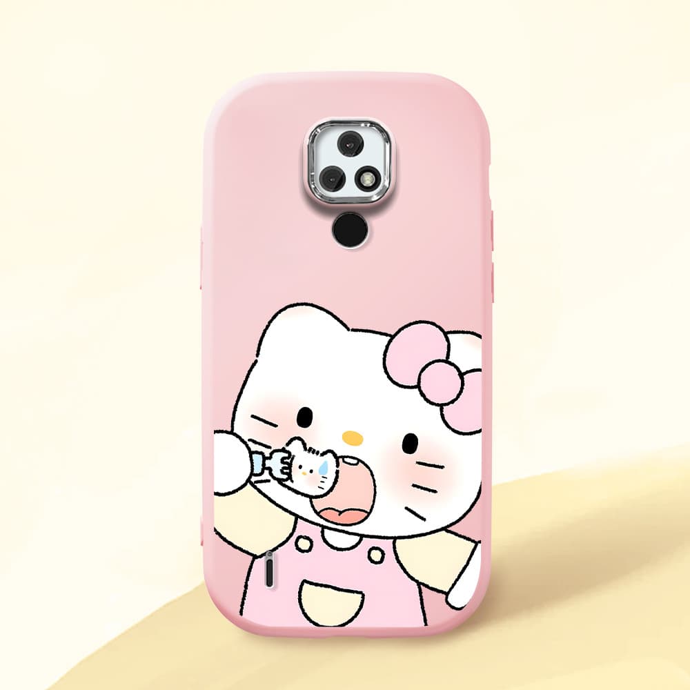 Capinha Para Motorola Moto E7 Capa De Celular Open Lens Silicone Traseira Case 1582 PD