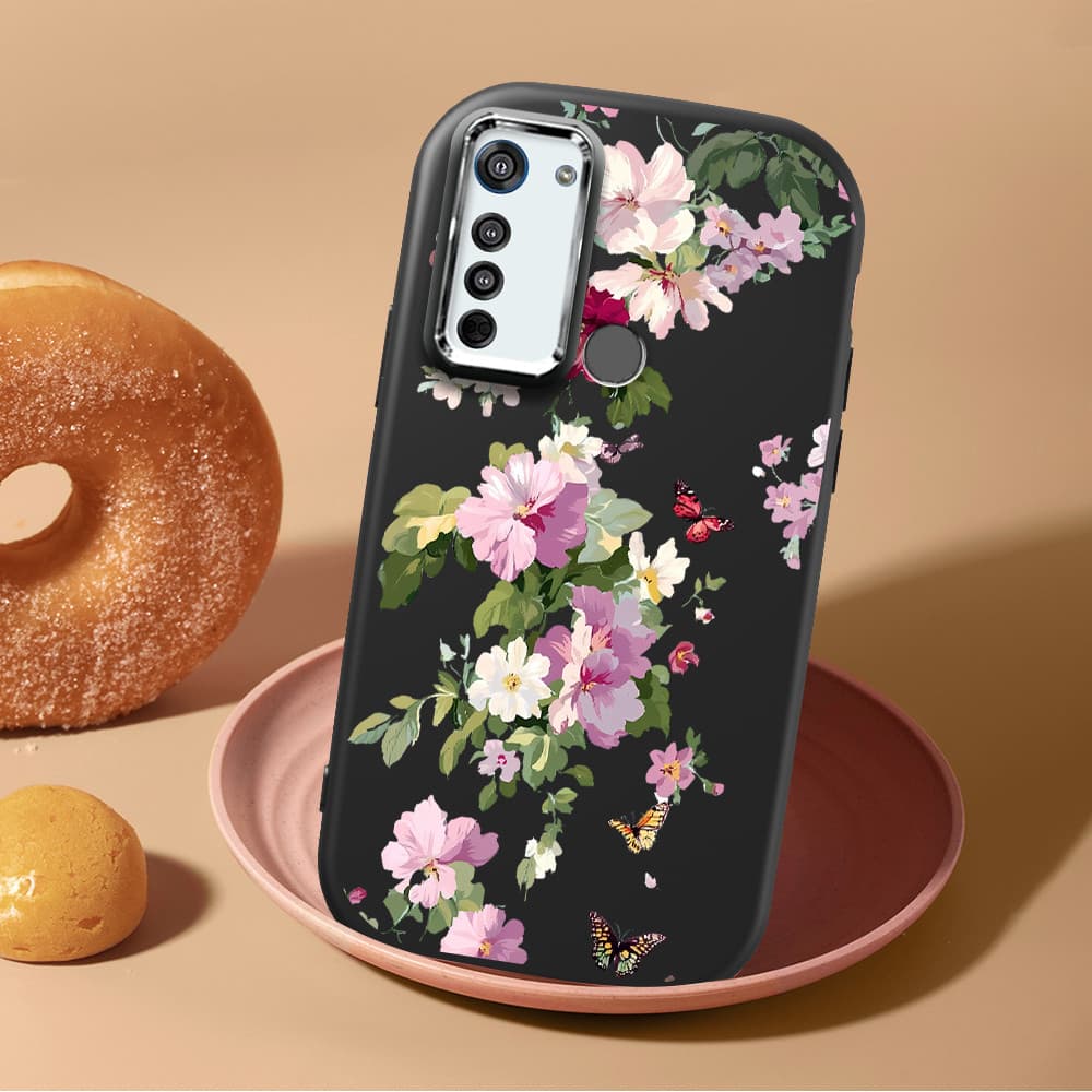Capinha Para Motorola Moto G8 Capa De Celular Open Lens Silicone Traseira Case 0952 PD