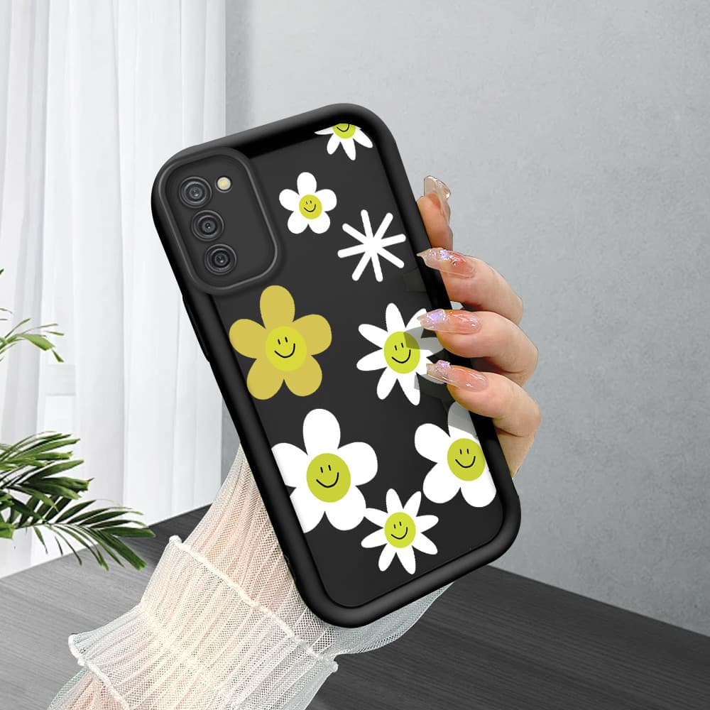 Capinha Macia Silicone Protetora Preta Case Para Samsung Galaxy A03S  A02S Capa De Celular BTY 7024