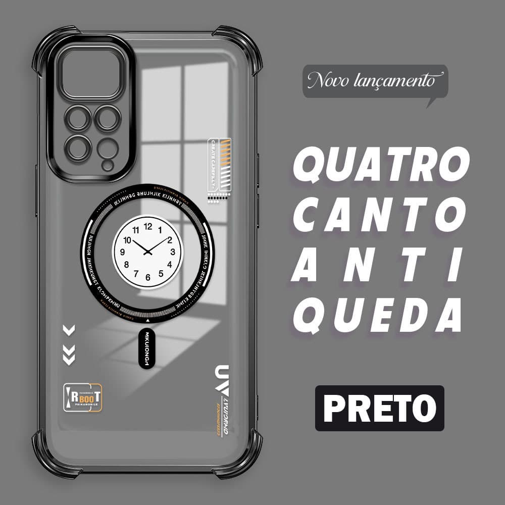 Capinha Para Xiaomi Redmi Note 11 11S Capa De Celular Case Macia Anti Choque Transparente Protetora FS 0793
