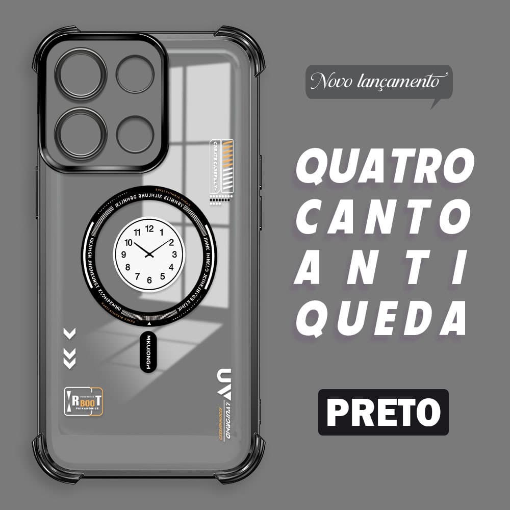 Capinha Para Motorola Moto G15 G17 Capa De Celular Case Macia Anti Choque Transparente Protetora FS 0793
