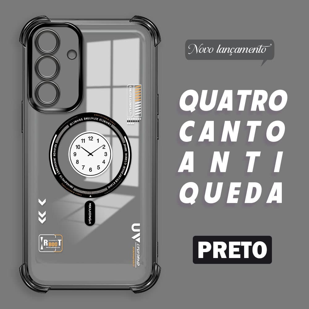 Capinha Para Samsung Galaxy A56 A36 5G Capa De Celular Case Macia Anti Choque Transparente Protetora FS 0793