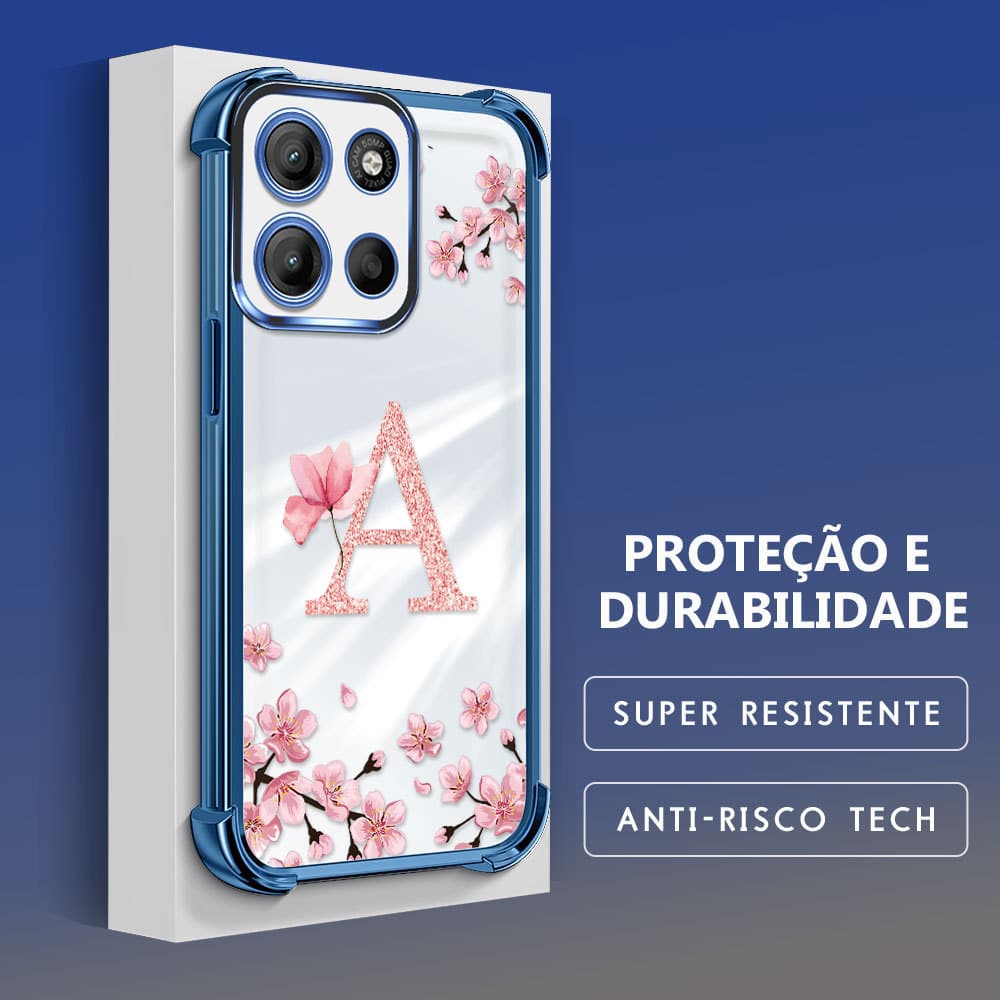 Capinha Para Motorola Moto G15 G17 Capa De Celular Case Macia Anti Choque Transparente Protetora FS 0818