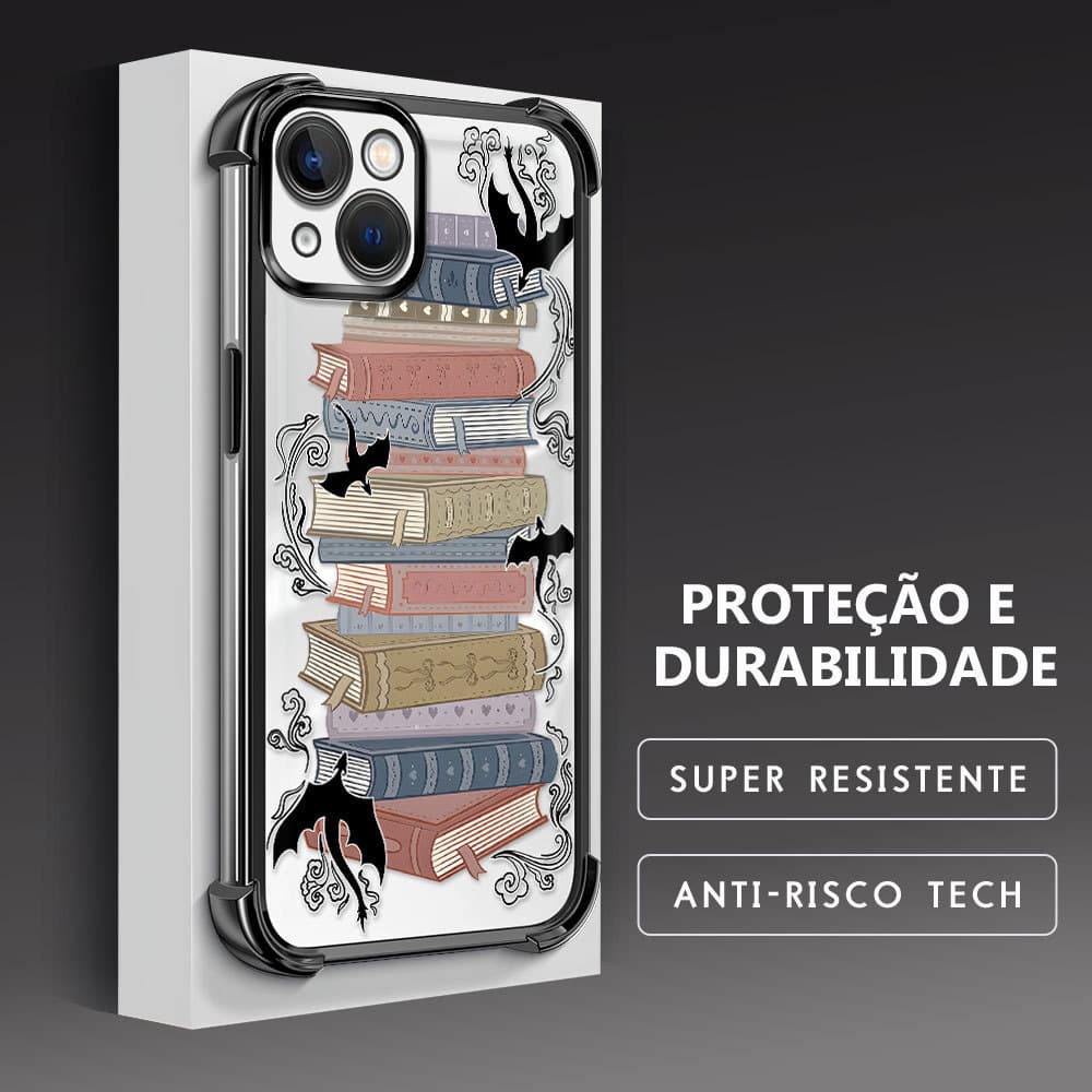 Capinha Para iPhone 13 Capa De Celular Case Macia Anti Choque Transparente Protetora FS 0826