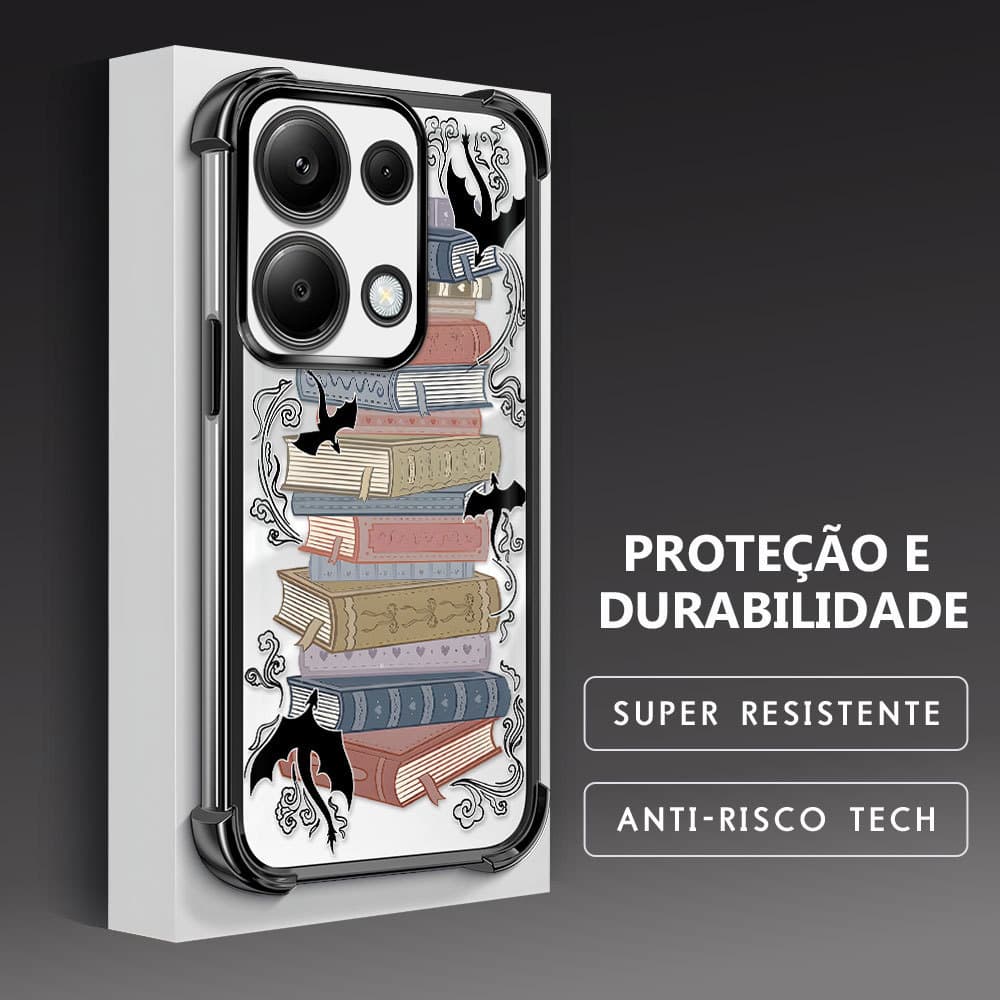 Capinha Para Xiaomi Poco X6 Pro 5G Capa De Celular Case Macia Anti Choque Transparente Protetora FS 0826