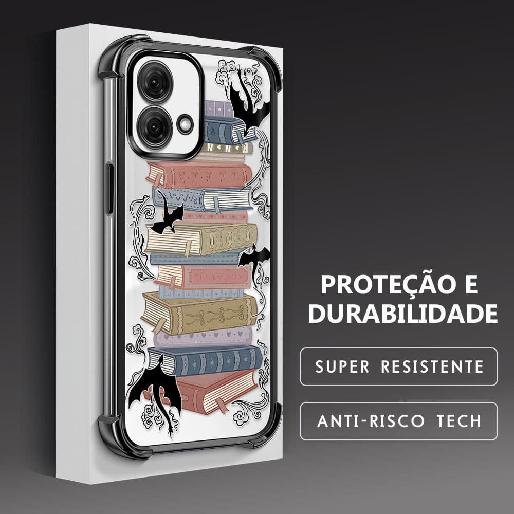 Capinha Para Motorola Moto G84 5G Capa De Celular Case Macia Anti Choque Transparente Protetora FS 0826