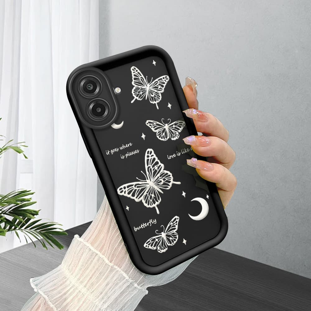 Capinha Macia Silicone Protetora Preta Case Para Samsung Galaxy A07 4G 5G Capa De Celular BTY 5731