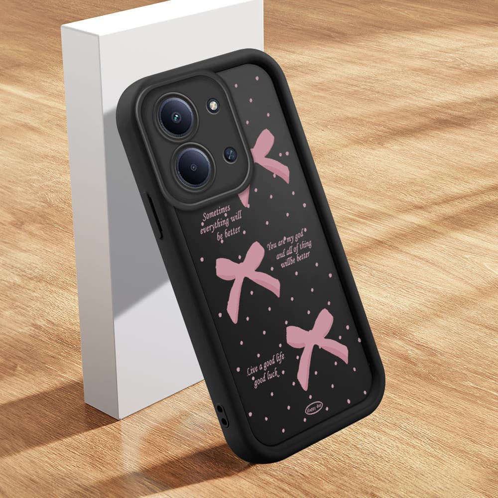 Capinha Para Xiaomi Redmi 15C 4G Capa De Celular Macia Silicone Protetora Preta Case BTY 5515