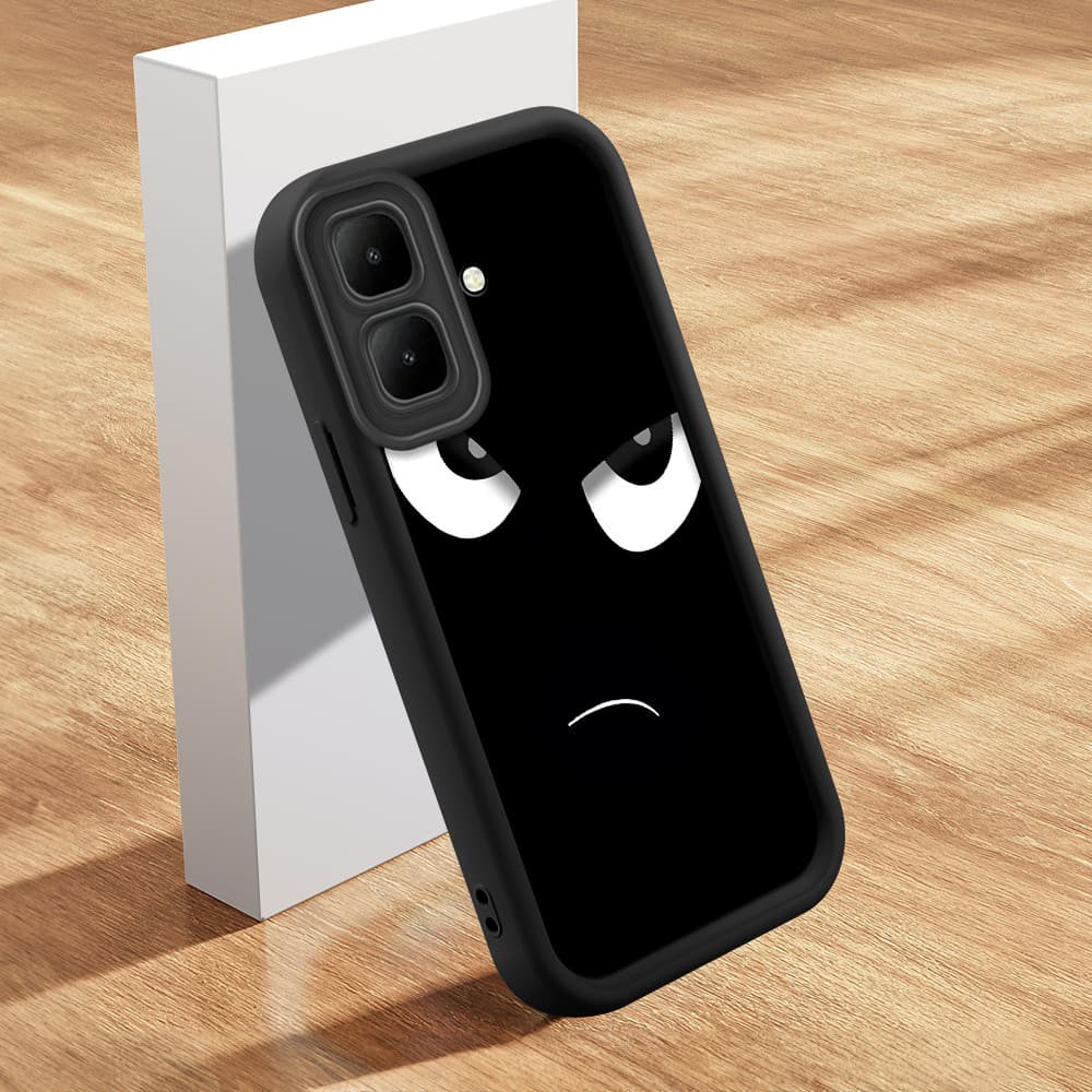 Capinha Para Infinix Smart 10 Capa De Celular Macia Silicone Protetora Preta Case BTY 5665