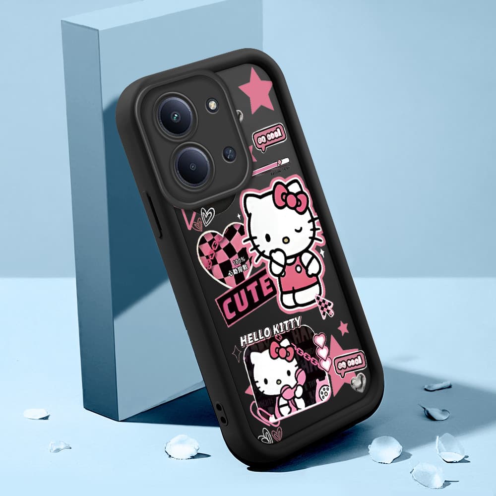 Capinha Para Xiaomi Redmi 15C 4G Silicone Macia Capa De Celular 6848 BTY