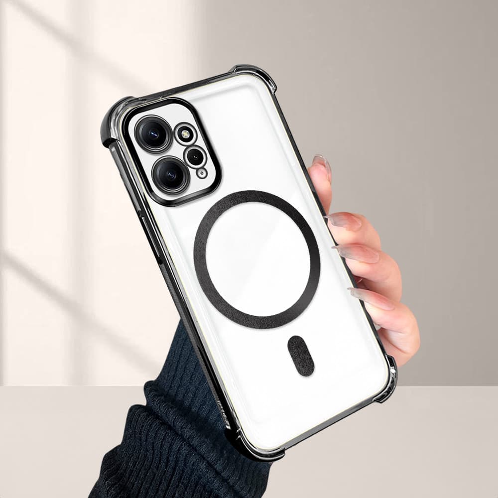 Capa Para Xiaomi Redmi Note 12 4G Capinha De Celular Macia Case Transparente Anti Choque TPU Normal Caso 0056 FS
