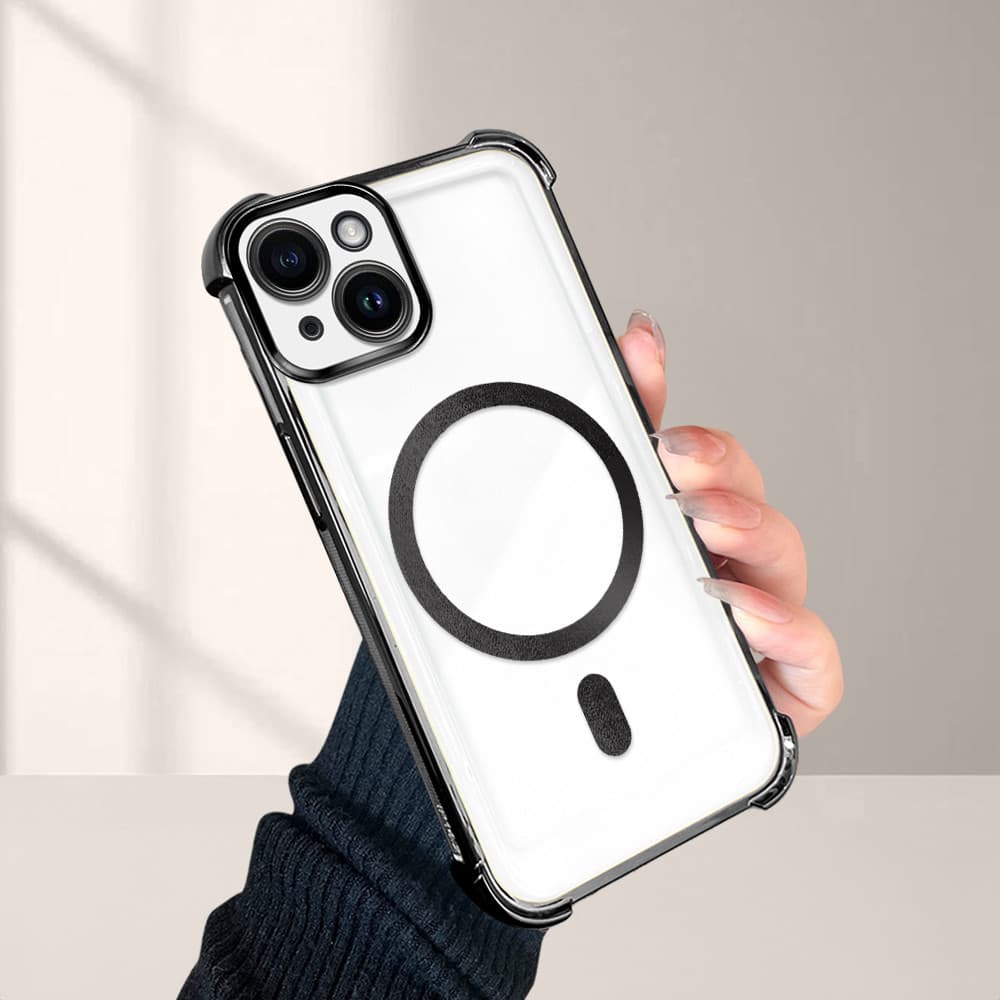 Capa Para iPhone 14 Capinha De Celular Macia Case Transparente Anti Choque TPU Normal Caso 0056 FS