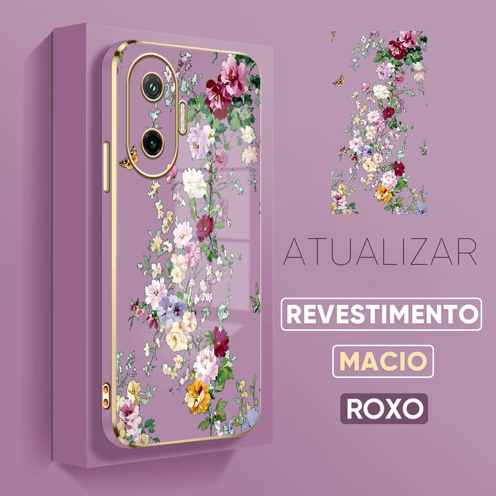 Capinha De Celular Xiaomi Poco F7 5G Silicone Macia Joyful Cute À Prova De Choque 1833DD